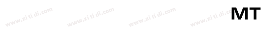 卡利斯MT Bol字体转换